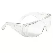 Очки защитные открытого типа прозрачные ударопрочный поликарбонат  СИБРТЕХ 89155 купить в Тобольске