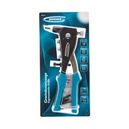 Заклепочник для резьбовых заклепок заклепки М3 М4 М5 M6 Gross 40410 купить в Тобольске