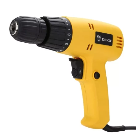 Дрель-шуруповерт сетевой DEKO DKSD400W, 063-4086 купить в Тобольске