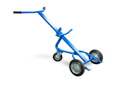 Тележка для металлических бочек TOR КБ-1 (250 пневмо+160 поворотное) 1023387 купить в Тобольске