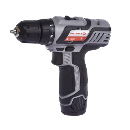 Аккумуляторная дрель-шуруповерт ИНТЕРСКОЛ ДА-12ЭР Li-ion (2 х 2Ач) купить в Тобольске