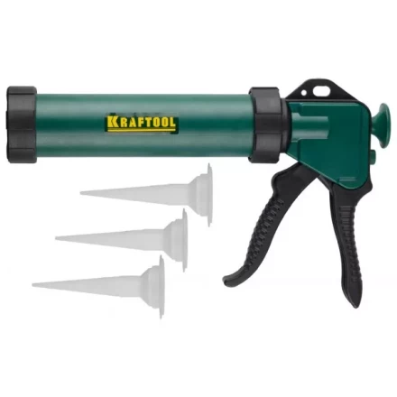 Пистолет для герметика KRAFTOOL &quot;KraftSeal&quot; 06677, закрытый, 320мл 06677_z01 купить в Тобольске