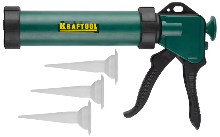 Пистолет для герметика KRAFTOOL "KraftSeal" 06677, закрытый, 320мл 06677_z01 купить в Тобольске