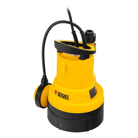 Дренажный насос для чистой воды DPB400, 400 Вт, подъем 11 м, 5500 л/ч Denzel 97266 купить в Тобольске