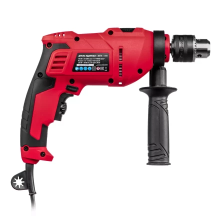 Дрель ударная MTX MID-750, 750 Вт, 0-3000 об/мин, 0-48000 уд/мин 26382 купить в Тобольске