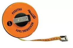 Рулетка геодезическая 20 м х 10 мм SPARTA лента ПВХ открытый корпус 314305 купить в Тобольске