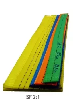 Лента текстильная для стяжных ремней SF2 р-н 7 тонн лента 75 мм купить в Тобольске