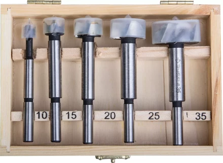 ЗУБР &quot;МАСТЕР&quot;. Набор сверл Форстнера по дереву, 5шт 2994-H5 купить в Тобольске