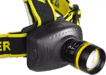 Фонарь STAYER &quot;PROFESSIONAL&quot; налобный светодиодный, 3Вт(140Лм), регулируемый фокус, 3 режима, 3ААА 56566 купить в Тобольске