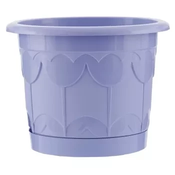 Горшок Тюльпан с поддоном мята 1,4 л PALISAD 69246 купить в Тобольске