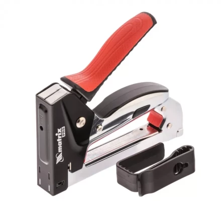 Степлер мебельный стальной быстрая загрузка тип скобы 53 6-10 мм PRO Matrix 40916 купить в Тобольске