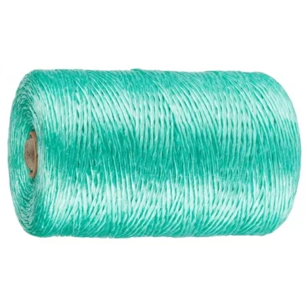 Шпагат ЗУБР многоцелевой полипропиленовый, зеленый, d=1,8 мм, 500 м, 50 кгс, 1,2 ктекс 50033-500 купить в Тобольске