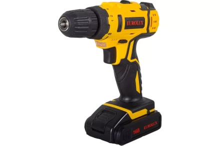 Дрель-шуруповерт Eurolux ДА-16/2Li 72/14/51 купить в Тобольске