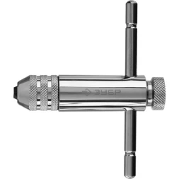 Метчикодержатель ЗУБР "ПРОФЕССИОНАЛ" с храповым механизмом и реверсом М3 - М10, 85 / 100 мм 28137-85_z01