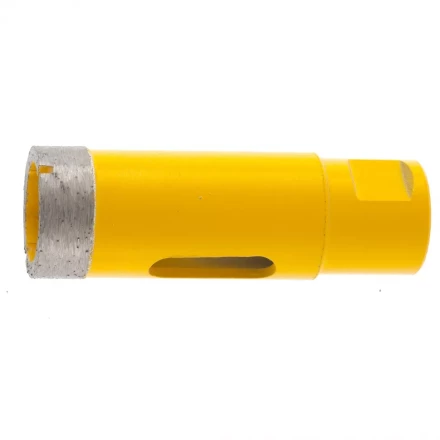 Сверло алмазное по керамограниту 25мм мокрое резание М14 DENZEL 72681 купить в Тобольске