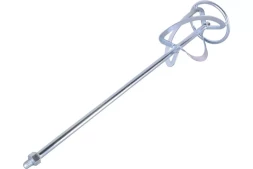 Насадка-миксер оцинкованная Вихрь 120х600 мм, М14 для строительных смесей 73/3/7/8