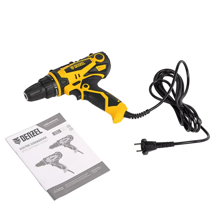 Дрель-шуруповерт сетевая SD-300-10// Denzel 26201 купить в Тобольске