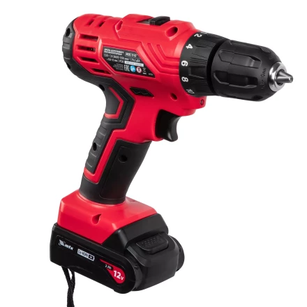 Дрель-шуруповерт аккумуляторная MTX MCDL-12-02, Li-Ion, 12 В, 2 акк. 26182 купить в Тобольске