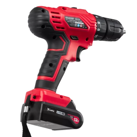 Дрель-шуруповерт аккумуляторная MTX MCDL-12-02, Li-Ion, 12 В, 2 акк. 26182 купить в Тобольске