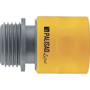 Соединитель пластмассовый быстросъемный внеш. резьба 3/4 однокомпонентный PALISAD LUXE 66263 купить в Тобольске