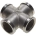 Крестовина GENERAL FITTINGS никелированная латунь, г/г/г/г, 3/4&quot; 51048-3/4 купить в Тобольске
