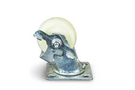 Колесо большегрузное поворотное SCdnb 42 100 мм полипропиленовое с тормозом 1024222 купить в Тобольске