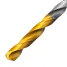 Сверло спиральное по металлу Denzel 5,5 х 139 мм, Р6М5, Golden Tip, удлиненное, 718255 купить в Тобольске