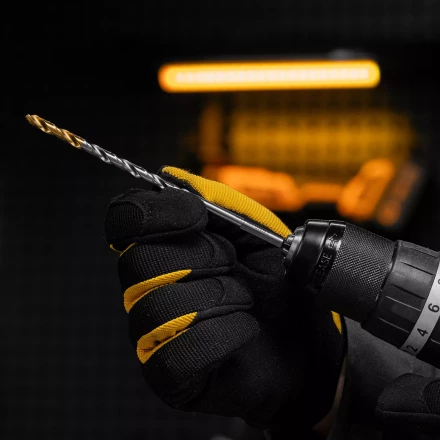 Сверло спиральное по металлу Denzel 5,5 х 139 мм, Р6М5, Golden Tip, удлиненное, 718255 купить в Тобольске