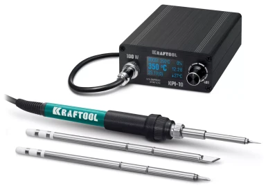 KRAFTOOL KPI-10 программируемая индукционная паяльная станция 50 480°C, 100 Вт 55343