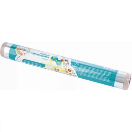 Фольга алюминиевая 9 мкм 280 мм х 5 м Elfe 95010 купить в Тобольске