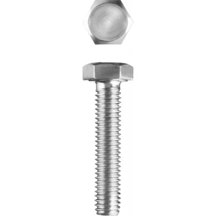 Болт ЗУБР &quot;МАСТЕР&quot; с шестигранной головкой, ГОСТ 7798-70, класс прочности 5.8, оцинкованный, M20x90мм, 5кг 303080-20-090 купить в Тобольске