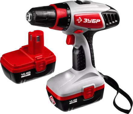 Дрель-шуруповерт 2 АКБ ЗДА-14.4-2 КИН серия МАСТЕР купить в Тобольске