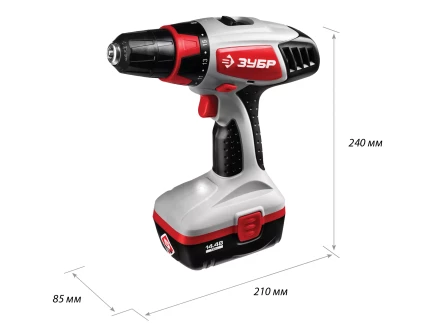 Дрель-шуруповерт 2 АКБ ЗДА-14.4-2 КИН серия МАСТЕР купить в Тобольске