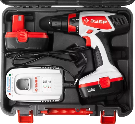 Дрель-шуруповерт 2 АКБ ЗДА-14.4-2 КИН серия МАСТЕР купить в Тобольске