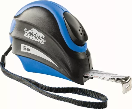 Рулетка Полимер 5 м * 19 автоматическая фиксация эргономичная форма  БАРС 32502 купить в Тобольске