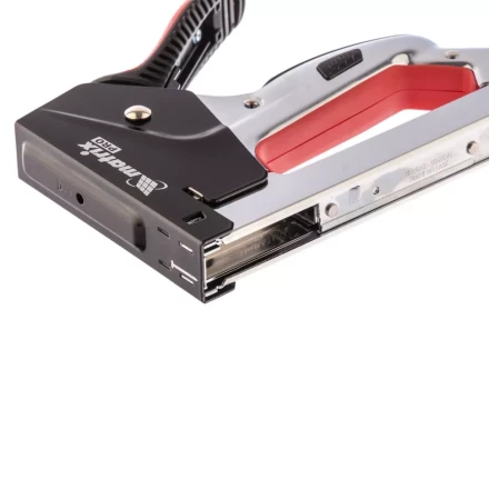 Степлер мебельный стальной быстрая загрузка тип скобы 53 4-14 мм PRO Matrix 40917 купить в Тобольске