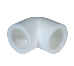 Уголок PP-R 90° 50мм белый (10/70) 45334