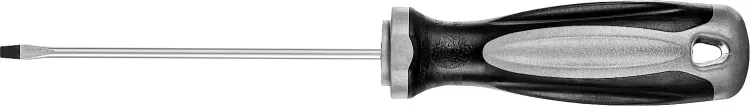 Отвертка MIRAX 25095-03-10, закаленный стержень, двухкомпонентная рукоятка, SL3x100мм 25095-03-10 купить в Тобольске