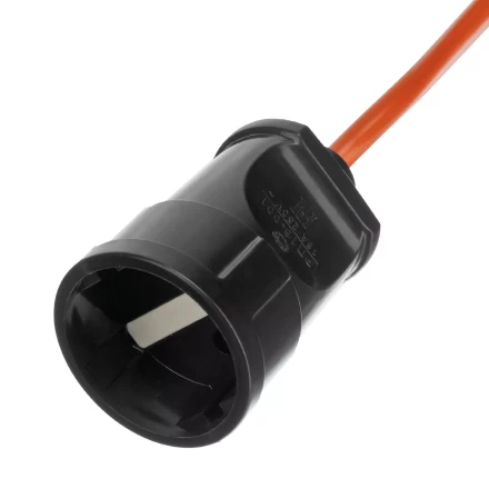 Удлинитель-шнур силовой 50 м, 10A, тип УХ10, 1 розетка, Россия Сибртех 96054 купить в Тобольске