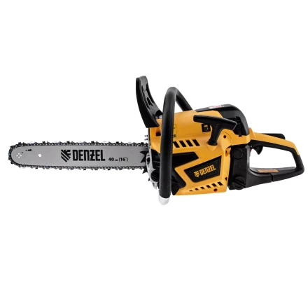 Пила цепная бензиновая Denzel DS-4516, шина 40 см, 45 см3, 2,5 л.с, шаг 0,325, паз 1,5 мм, 64 звена 95236 купить в Тобольске
