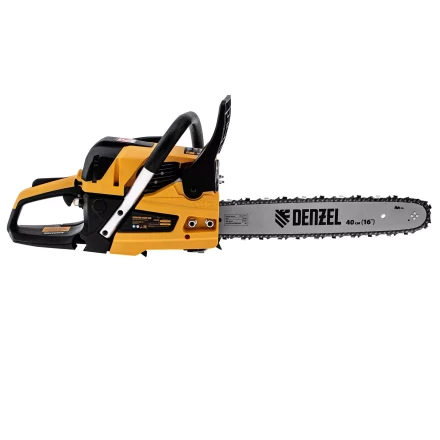 Пила цепная бензиновая Denzel DS-4516, шина 40 см, 45 см3, 2,5 л.с, шаг 0,325, паз 1,5 мм, 64 звена 95236 купить в Тобольске