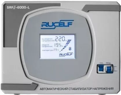 Стабилизатор напряжения RUCELF SRF.II-6000-L купить в Тобольске