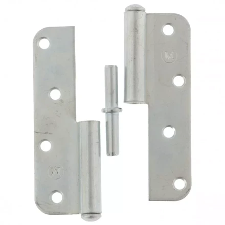 Петля накладная ПН1-110 правая цинк 4штуки  Металлист Россия 91554 купить в Тобольске