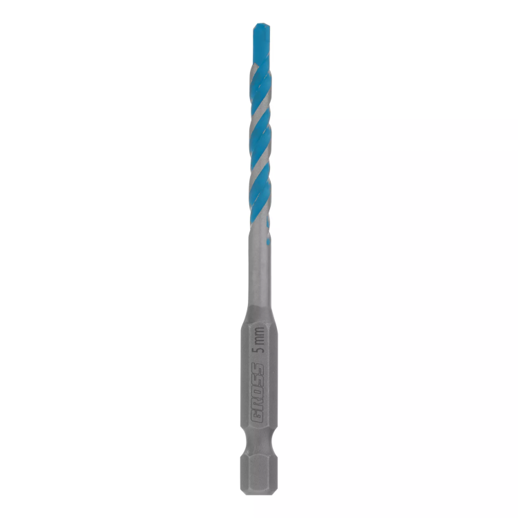 Сверло универсальное Gross , Multipurpose PRO, 6-гр. хвостовик, 5мм, 706011 купить в Тобольске