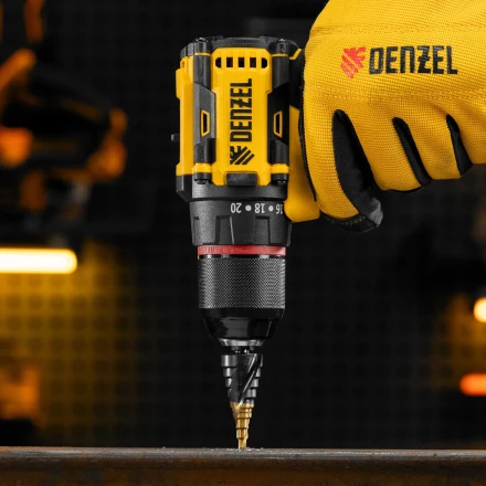 Сверло ступенчатое Denzel 723603 4-6-8-10-12-14-16-18-20 мм, Р6М5, 6-гр. хвостовик купить в Тобольске