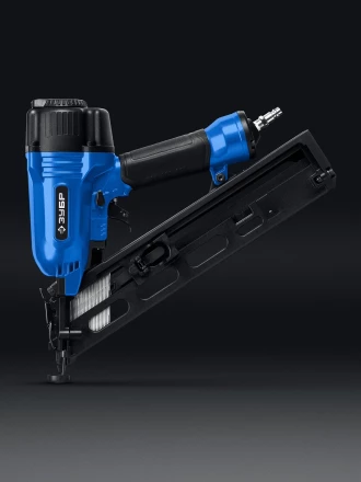 ЗУБР DA34-64, пневматический финишный нейлер для реечных гвоздей ЗУБР 15Ga, DA34 (32-64 мм), Профессионал (31926) купить в Тобольске