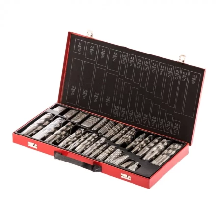 Набор сверл по металлу 1-13 мм 230 шт. HSS в металлическом кейсе Matrix 723230 купить в Тобольске