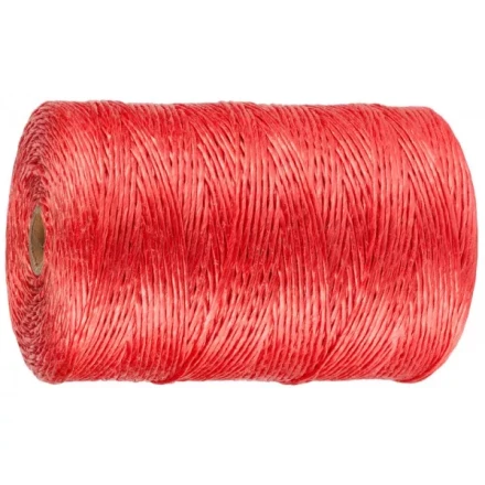 Шпагат ЗУБР многоцелевой полипропиленовый, красный, d=1,8 мм, 110 м, 50 кгс, 1,2 ктекс 50039-110 купить в Тобольске