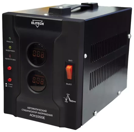 Стабилизатор напряжения ELITECH АСН 1000Е купить в Тобольске