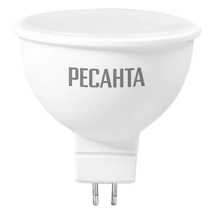 Лампа светодиодная РЕСАНТА LL-R-MR16-7W-230-4K-GU5.3 76/1/24 купить в Тобольске